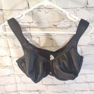 Cacique 40C Black Unlined Underwire Bra NWT